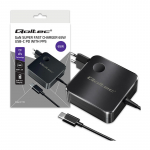 Itin greitas 65 W GaN maitinimo adapteris, USB-C PD PPS, 5&ndash;21 V, 3&ndash;3,25 A, ne&scaron;iojamajam kompiuteriui, &bdquo;MacBook&ldquo;