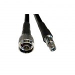 Kabelis LMR-400, 7m ilgio, N-male į RP-SMA-male