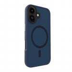&bdquo;Evelatus&ldquo; &bdquo;Apple iPhone 16 Plus&ldquo; &bdquo;Hybrid&ldquo; dėklas su &bdquo;Magsafe PC+TPU&ldquo; tamsiai mėlynas
