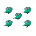 5x sagos formos baterijos, V40H tipo, 3 kontaktų, skirtos modeliams, saulės lempoms ir kt. - 40 mAh 1,2 V NiMH