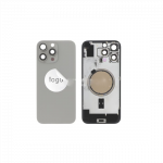 Telefono galinis dangtelis Titanium naturali skirtas Apple iPhone 16 Pro Max (Pulled A)