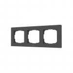 SMART SWITCH FRAME H2 (3-GANG) / GRAY FE-X02D-G AQARA