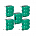 5x sagos formos baterijos, 3 tipo / V80H, 3 kontaktų, skirtos modeliams, saulės lempoms ir kt. - 80 mAh 3,6 V NiMH