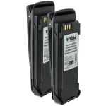 2x radijo stoties akumuliatoriai NNTN4066, PMNN4065, NNTN4077, NNTN4103) &ndash; 1800 mAh, 7,4 V, Li-Ion + diržo segtukas