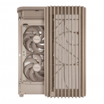 Kompiuterio korpusas - ASUS Proart PA401 ATX, medžio tinklelis, smėlinis