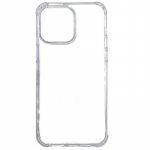 &bdquo;Evelatus&ldquo; smūgiams atsparus silikoninis dėklas &bdquo;Apple iPhone 14 6.1&ldquo; TPU, skaidrus, karinis