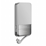 &bdquo;EcoFlow RAPID&ldquo; magnetinė i&scaron;orinė baterija, 5000 mAh, (sidabrinė).