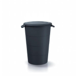 Lauko &scaron;iuk&scaron;liadėžė Prosperplast IDSM80U-S411, juoda, 80 l