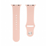 &bdquo;Connect Watch&ldquo; 38 / 40 / 41 mm silikoninis laikrodžio dirželis (132 mm M / L) rausvai smėlio spalvos