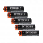 AAA Micro 5x baterija - 920 mAh 1,5 V ličio jonų + Micro USB jungtis
