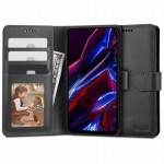 Tech-Protect piniginės dėklas, skirtas Xiaomi Redmi Note 12 5G / Poco X5 5G - juodas