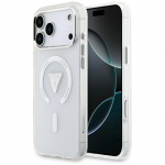 &bdquo;Etui Guess IML Gradient Triangle&ldquo; logotipas &bdquo;MagSafe&ldquo; su &bdquo;iPhone 17 Pro Max&ldquo; &ndash; przezroczyste