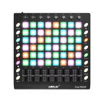 WORLDE MIDI Drum Pad Controller &ndash; 48 RGB multi-touch pad&rsquo;ai, DJ beat maker ir live performance kontroleris