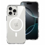 ROAR dėklas SLIM DEFENDER, suderinamas su &bdquo;MagSafe&ldquo;, skirtas IPHONE 16 Pro Max, skaidrus