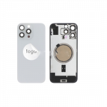 Telefono galinis dangtelis Titanium Balta skirtas Apple iPhone 16 Pro Max (Pulled A)