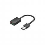 External sound card USB 2.0 Vention CDYB0 2-port 0.15m