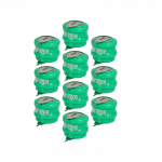 10 vnt. sagos formos baterijų, V80H tipo, 2 kontaktų, skirtų modeliams, saulės lempoms ir kt. - 80 mAh 2,4 V NiMH