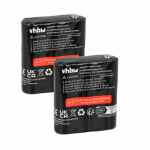 Radijo imtuvo 2x baterija pakeičia Motorola FRS-4002A, HKNN4002B, HKNN4002A, 56315, 4002A - 1300 mAh 3,6 V NiMH