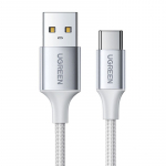 Ugreen Ugreen US288 60131 USB-A / USB-C QC 3.0 3A 1m kabelis - baltas, baltas