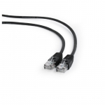 Jungiamasis kabelis CAT5E UTP 3M / juodas PP12-3M / juodas GEMBIRD