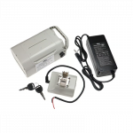 Rankinio dviračio akumuliatorius, skirtas &bdquo;Stricker Lipo Lomo&ldquo; ir kitiems, ličio jonų, 36 V, 8,7 Ah, įskaitant įkroviklį