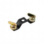 EUROLITE Omega Bracket 57 stiprinājuma kron&scaron;teins kustīgajām galvām, 3 mm tērauds, 110 x 30 x 47 mm
