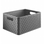Daiktadėžė ROTHO, 18 l, pilka, 36,8&times;27,8&times;19,1 cm