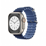 Riff "Ocean" silicone band for Apple iWach series 42 / 44 / 45 / 49 mm Deep navy