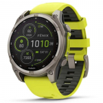 &bdquo;Garmin&ldquo; i&scaron;manusis laikrodis &bdquo;Fenix 8 SAPP. SOLAR&ldquo; / geltonas 010-02906-21