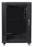 įrengimo Stovas 19" 15u 600x800 Black Lanberg (flat Pack)