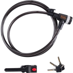 Dviračio Virvės Užraktas 10x1800mm Su Rankena Black+decker