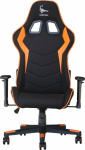 Fotelis "scorpion" Juodas/oranžinis Gembird Gc-scorpion-04x
