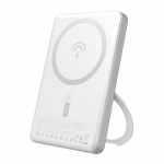 Powerbank Su "magsafe" Ir Laikikliu 20w Pd 5000mah - Sidabrinis