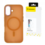 "samsung Galaxy S25+" Dėklas "fashion Case Magsafe" - Oranžinis