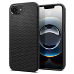 "spigen Liquid Air Iphone 16e" Apsauginis Dėklas - Matinės Juodos Spalvos