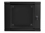 įrengimo Spinta Dviguba Sekcija 19'' 9u 600x600mm Juoda