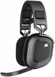 Ausinės Su Mikrofonu Corsair Hs80 Rgb Carbon Black