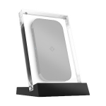 "twelve South Powerpic Mod" - 10 W Belaidis įkroviklis I&scaron;maniesiems Telefonams Su Nuotraukų Rėmeliu 15x10 Cm (juodas)