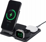 Uag 3in1 Kelioninis įkroviklis - Belaidis Kelioninis įkroviklis Trims 15 W įrenginiams, Suderinamas Su "magsafe", Kabeliu, Ki&scaron;tukais Ir Orga