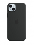 Silikoninė įmautė Su "magsafe", Skirta "iphone 15 Plus" - Juoda