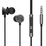 "hifi Wired" Serijos Ausinės Su Stipriais Bosais Jr-ew03 Tamsiai Pilkos Spalvos