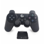 Žaidimų pultas Gembird Wireless Dual Vibration PS2/PS3/PC