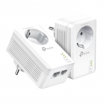 Tp-link Tl-pa7027p Kit Powerline 1000 Mbit/s Laidinio Lan Tinklo Adapteris Baltas 2 Vnt.