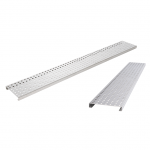 Richard Brink&reg; grotelės drenažo kanalui, apvalus perforavimas 8,5 mm, CP