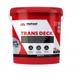 Skaidri hidroizoliacinė danga balkonų ir terasų renovacijai Matizol&reg; TRANS DECK