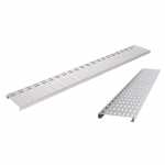 Richard Brink&reg; grotelės drenažo kanalui, užapvalintų kampų siauras perforavimas 30x5 mm