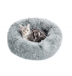 Apvalus Guolis Katėms Donut &Scaron;viesiai Pilkas 60cm