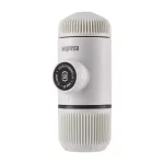 Kelioninis kavos aparatas Wacaco Nanopresso Chill White su dėklu