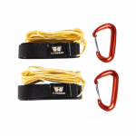 Flyhamak Whoopie Sling hamako pakabinimo sistema, juoda