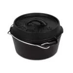 Ketaus puodas Petromax Dutch Oven plok&scaron;čiu dugnu, 930 ml